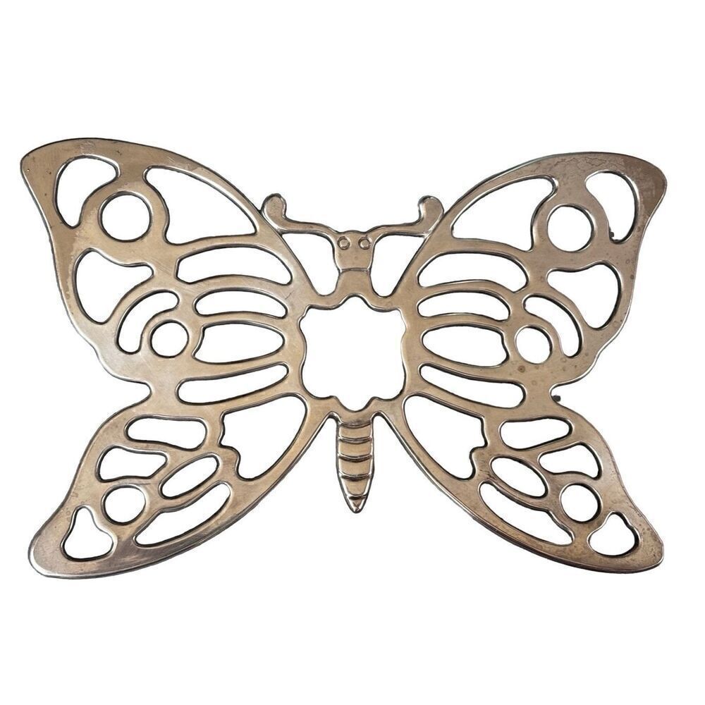 Lenard Silver plate butterfly trivet